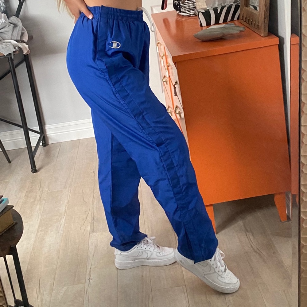 💙Vintage Champion Tear-Away Trackpants💙